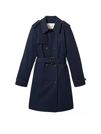 TOM TAILOR | Trenchcoat | dunkelblau